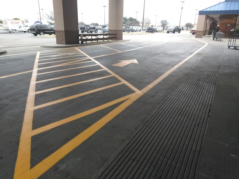 Parking Lot Striping - Lowes