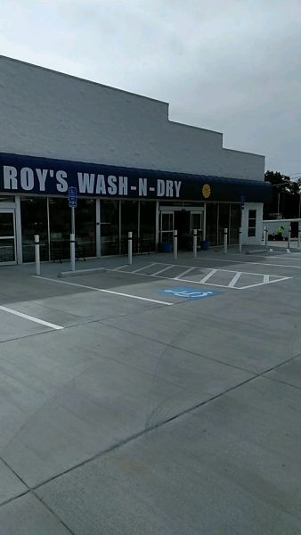 Parking Lot Striping - Roys Wash N' Dry