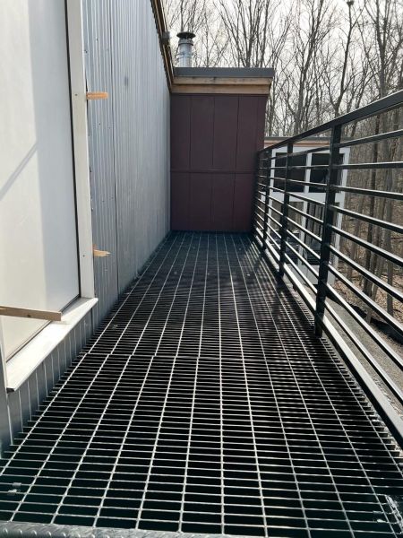 Metal Stairs and Cat Walk