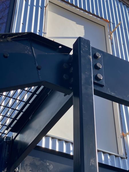 Metal Stairs and Cat Walk