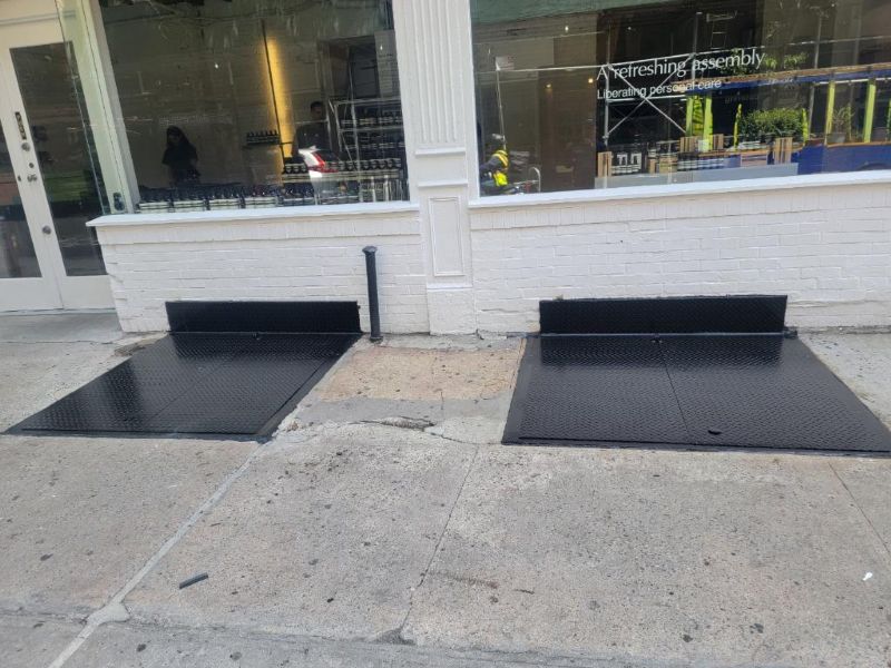 SIDEWALK DOORS