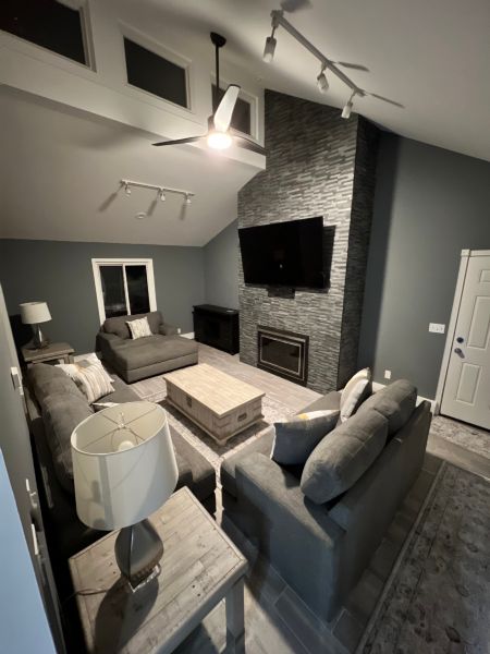 Remodeled Living Room