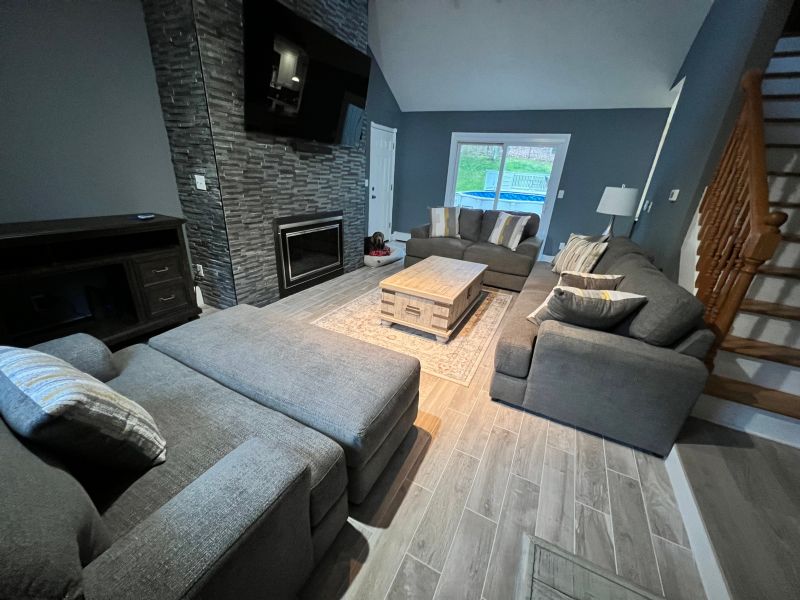 Remodeled Living Room