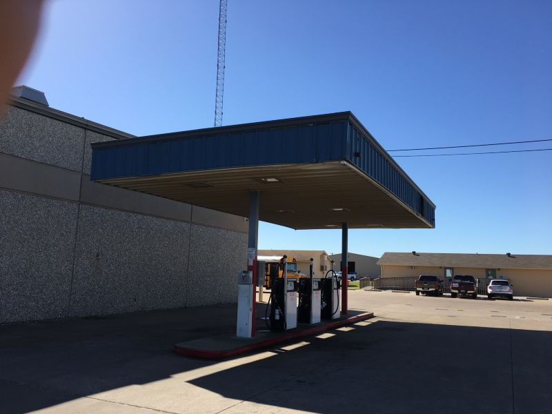 Crowley ISD Canopy Before Repairs