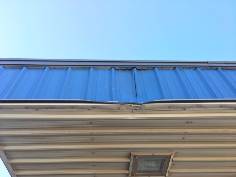 Crowley ISD Canopy Before Repairs