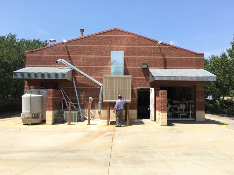 South Lake New Round Awning-Before