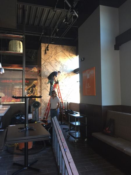Blue Sushi Final Post Construction Cleaning in Dallas, Texas