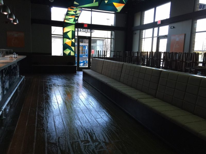 Blue Sushi Final Post Construction Cleaning in Dallas, Texas