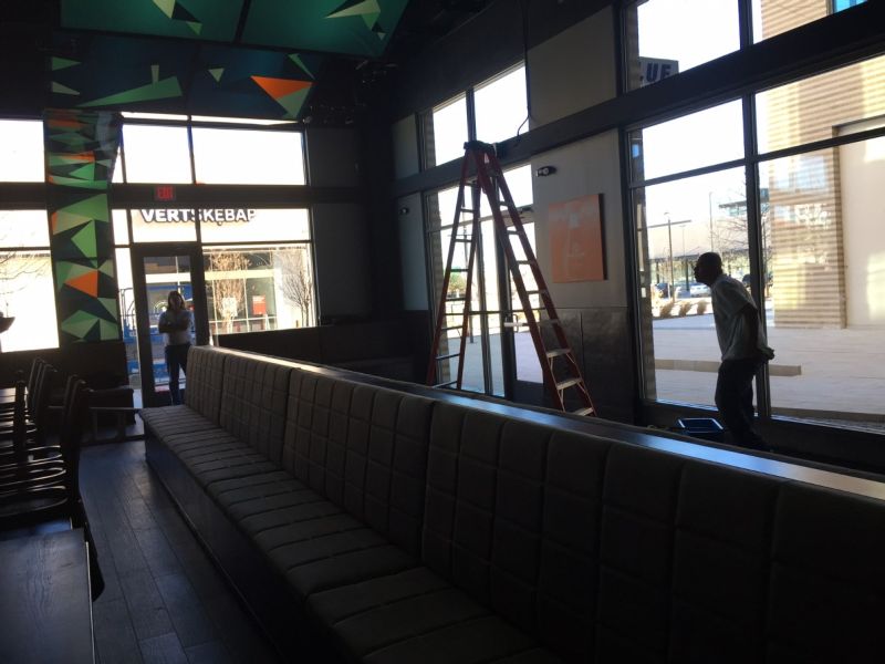 Blue Sushi Final Post Construction Cleaning in Dallas, Texas