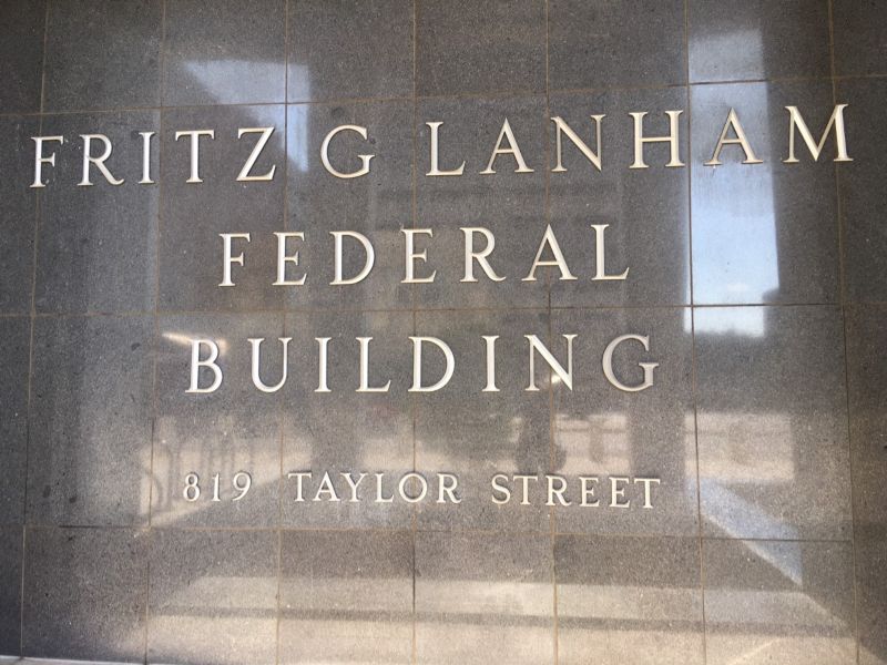 Fritz Latham Federal Building in Fort Worth TX-Rough Construction Clean Up