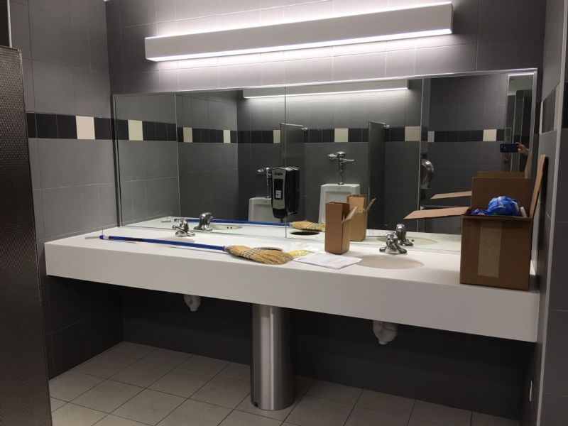 Fritz Latham Federal Building in Fort Worth TX-Rough Construction Clean Up