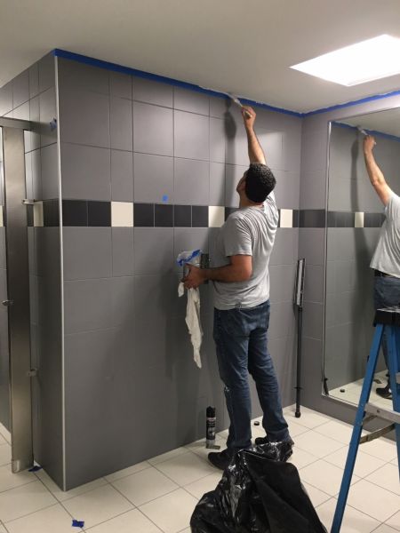 Fritz Latham Federal Building in Fort Worth TX-Rough Construction Clean Up