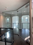 Interior Glass Partition and Glass Railing