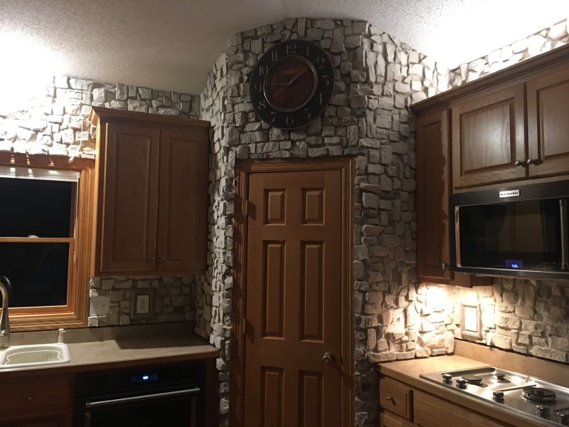 Kitchen Remodel and Inteior Fireplace Remodel
