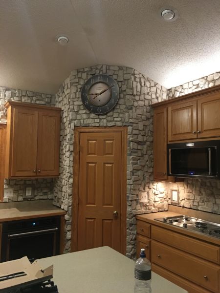 Kitchen Remodel and Inteior Fireplace Remodel