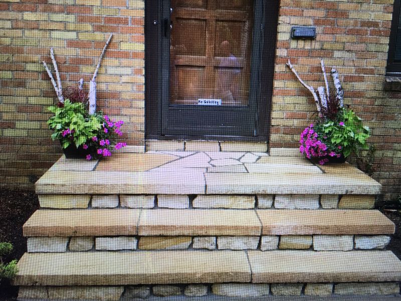 Natural Stone Step Rebuild
