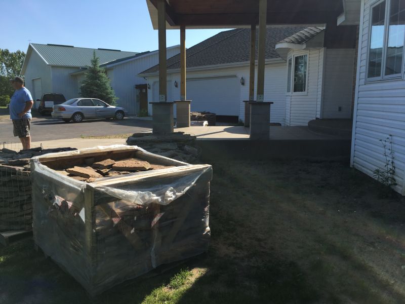 Nowthen Exterior, and Interior "Fireplace "Remodel 