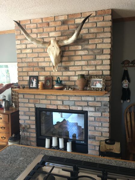 Nowthen Exterior, and Interior "Fireplace "Remodel 