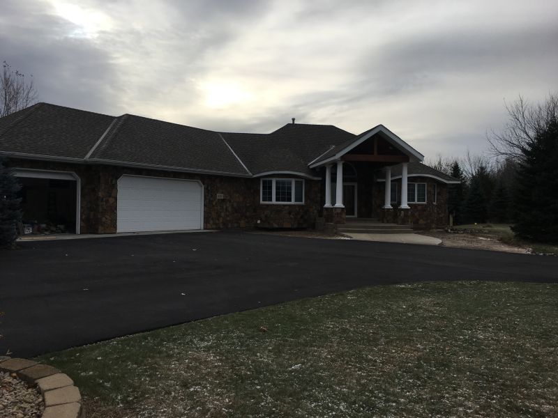 Nowthen Exterior, and Interior "Fireplace "Remodel 