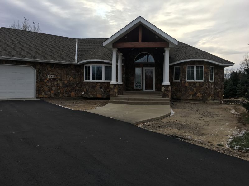 Nowthen Exterior, and Interior "Fireplace "Remodel 