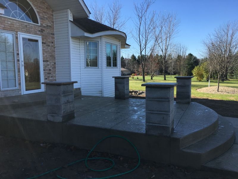 Nowthen Exterior, and Interior "Fireplace "Remodel 