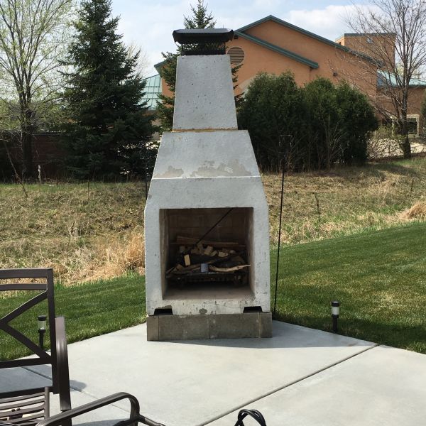 Outdoor Fireplace