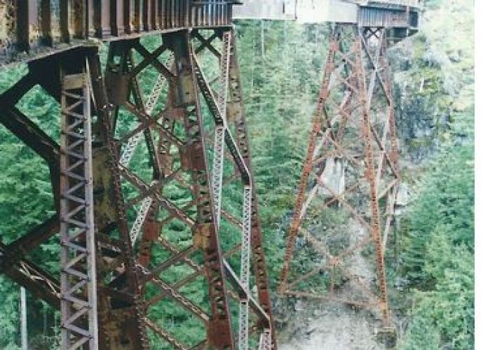 Iron Horse State Park Hall Creek Trestle Repair