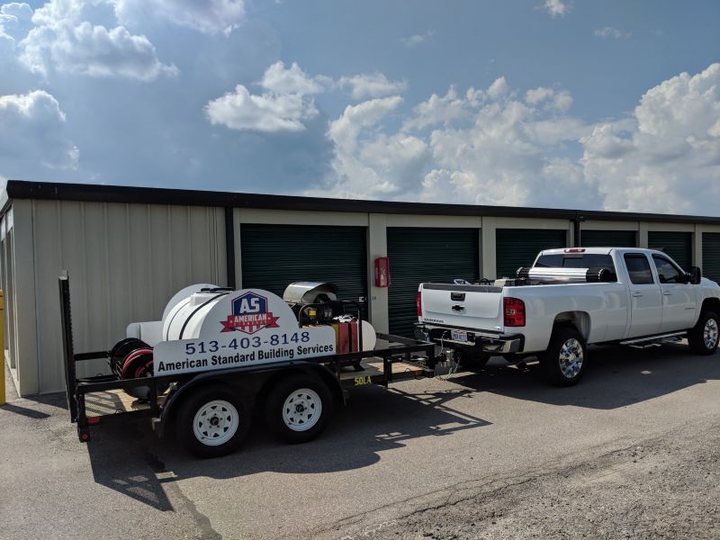 Hot Water Pressure Washing #lotwashing