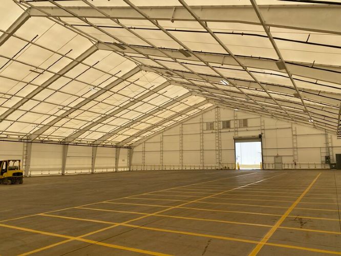 LG Hausys Storage Tent