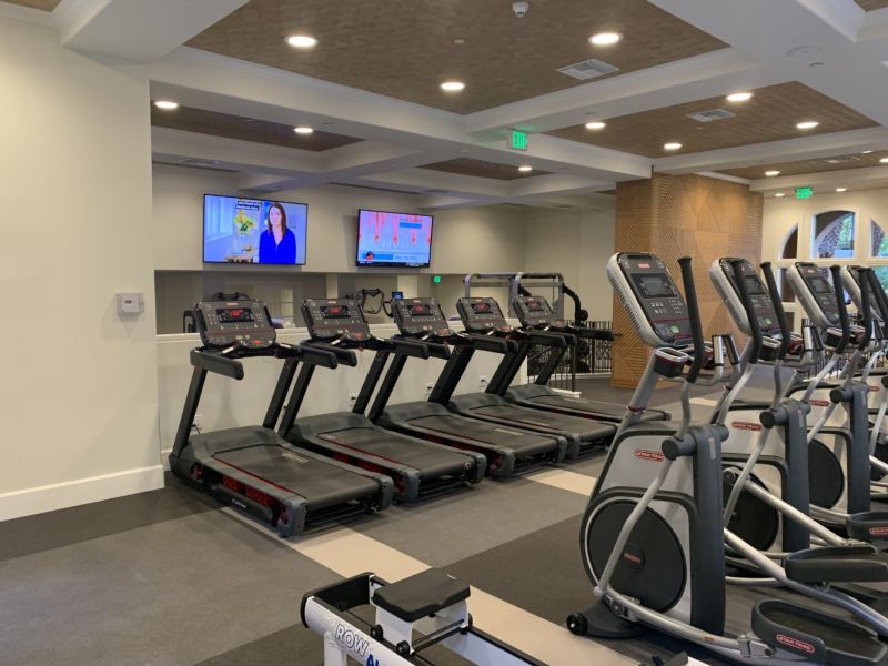 Palazzo West gym MTL Construction 