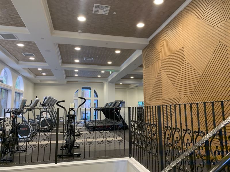 Palazzo West gym MTL Construction 