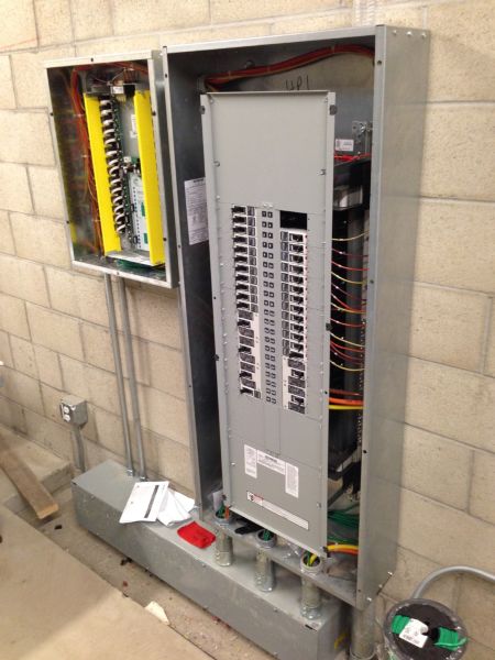 Parking lot Lighting control panel 