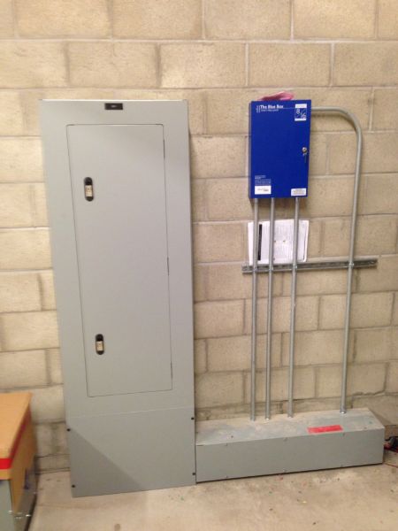 Parking lot Lighting control panel 