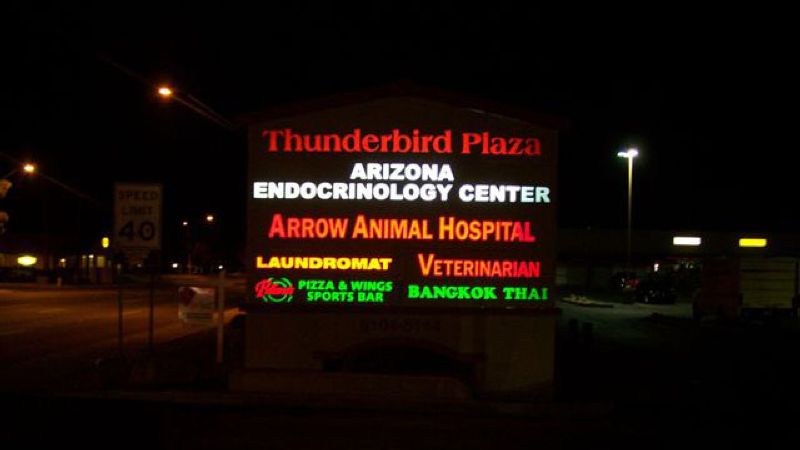 Thunderbird Plaza By Pearsons Signs In Az Proview