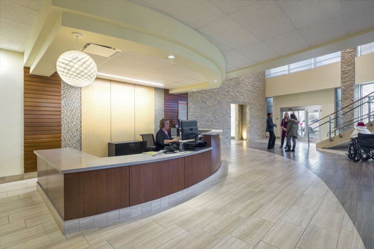 Southwest Memorial Hospital Patient Wing and Lobby