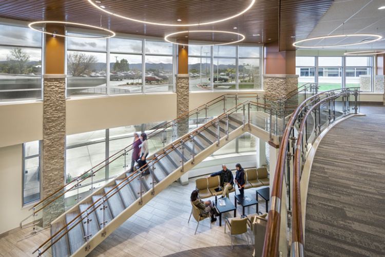 Southwest Memorial Hospital Patient Wing and Lobby