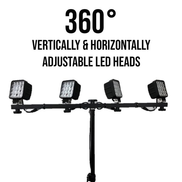 Quad Work Light (Spot/Flood/Hybrid)- SiteLites
