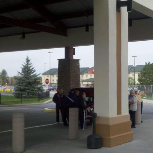 Akwesasne Mohawk Casino Porte Cochere