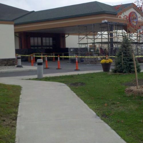 Akwesasne Mohawk Casino Porte Cochere
