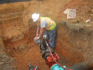 Hot Tapping Water main 