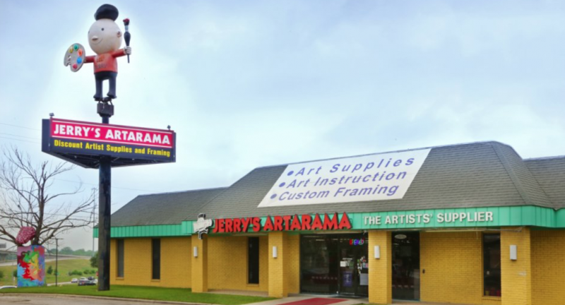 Jerry's Artarama opens at Tinseltown