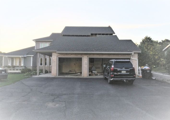 Garage RooF Demolition