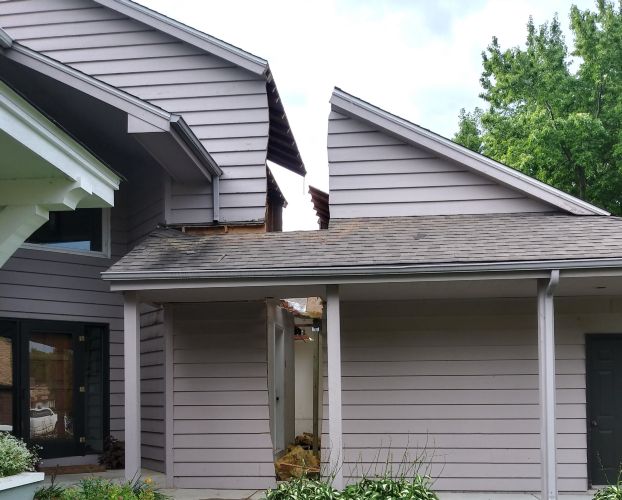 Garage RooF Demolition