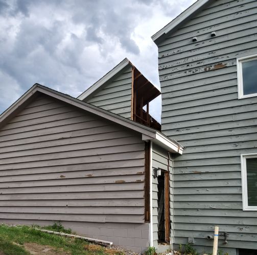 Garage RooF Demolition