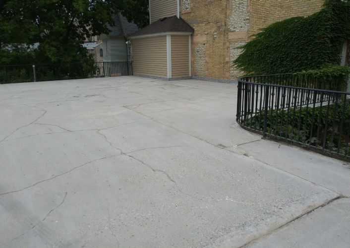 Parking Deck Elastomeric Coating Removal