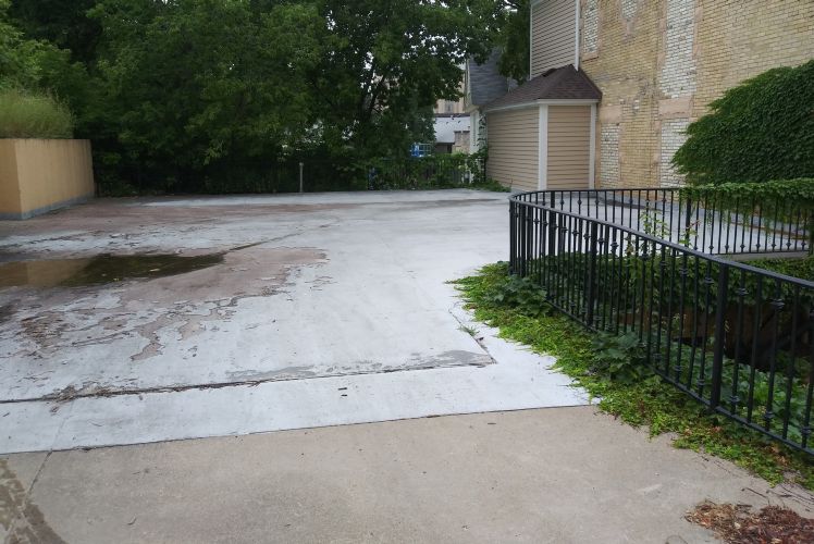 Parking Deck Elastomeric Coating Removal