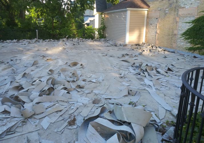 Parking Deck Elastomeric Coating Removal