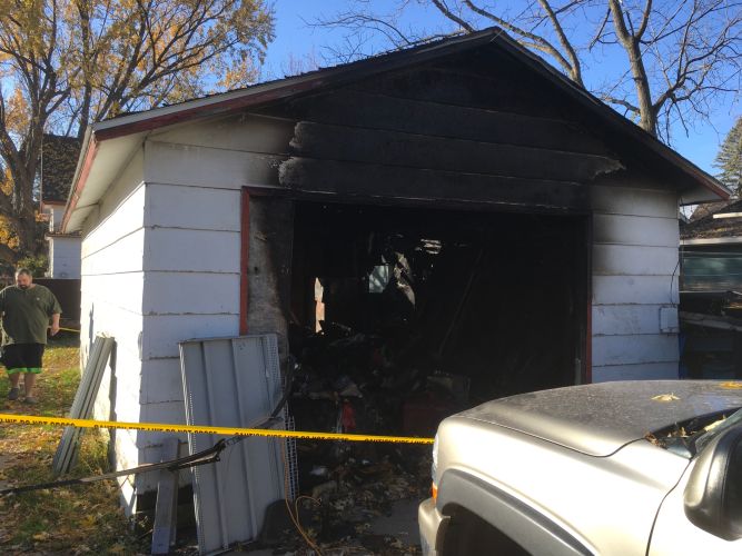 Garage Fire Demolition