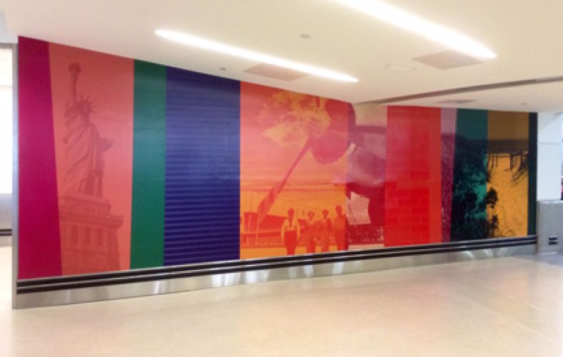 Newark Airport Terminal B International Arrivals Meet & Greet Ar