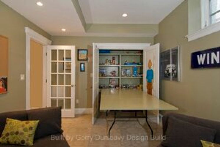 The Potentials of a Basement by The Dunleavy Construction Corp. in , MA